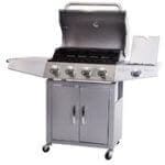 Broil Master Gasgrill Test 4+1 aus Edelstahl